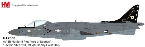 Harrier II Plus AV-8B "Ace of Spades"