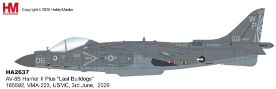 Harrier II Plus AV-8B "Last Bulldogs"