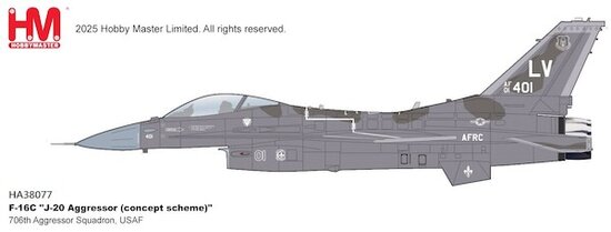 F16-C J-20 Aggressor "706th Aggressor Squadron"