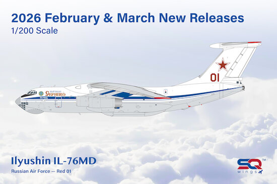 lyushin IL-76 Russian Air Force Red 01