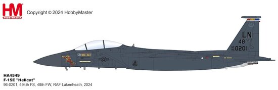 McDonnell Douglas F15E "Hellcat", 494th FS, 48th FW, RAF Lakenheath