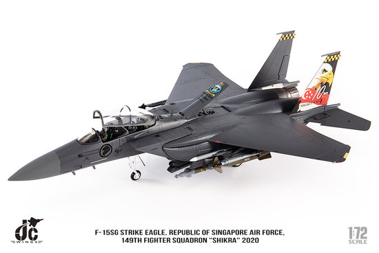 McDonnell Douglas F15SG Strike Eagle Republic of Singapore Air Force, 149th Fighter Squadron "Shikra" 2020 RSAF 149Sq Mighty Eagles
