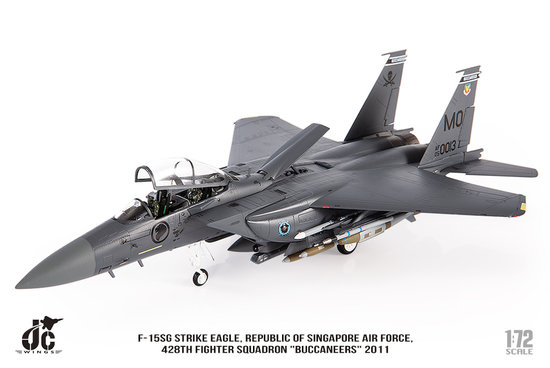 McDonnell Douglas F15SG Strike Eagle Republic of Singapore Air Force, 428th Fighter Squadron "Buccaneers" 2011 RSAF 428Sq