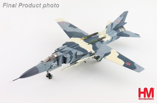 MIG-23-98 Flogger White 36, Russian Air Force (with 4 x R-77 missiles)