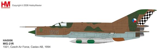 MIG21R 1501, Czech Air Force, Caslav AB
