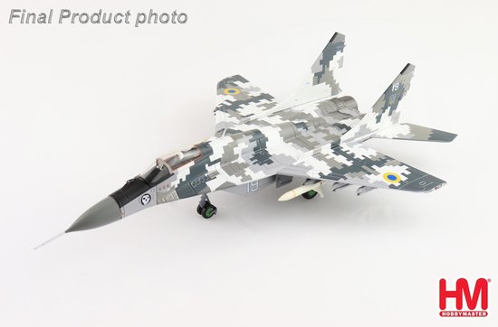 MIG29 9-13 Fulcrum "Ghost of Kyiv" Ukrainian Air Force (with extra 2 x AGM-88 missiles)