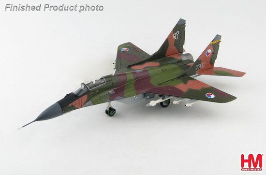 Mig29 Fulcrum No.7702, 1. Kämpfer-Air-Regiment, Tschechische Luftwaffe, Zatec Air Base 1993