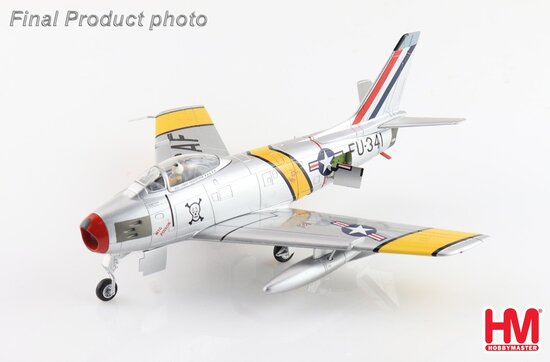 North American F-86 Sabre "MiG Poison" flown by Maj. James P. Hagerstrom, 67th FBS,18th FBG, Korean War