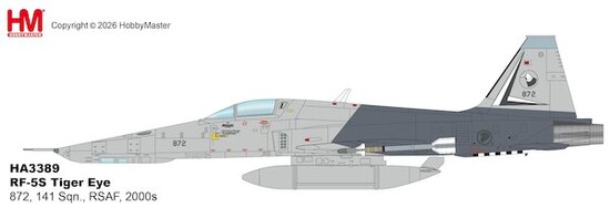 Northrop RF-5S Tiger Eye 872, 141 Sqn., RSAF, 2000s