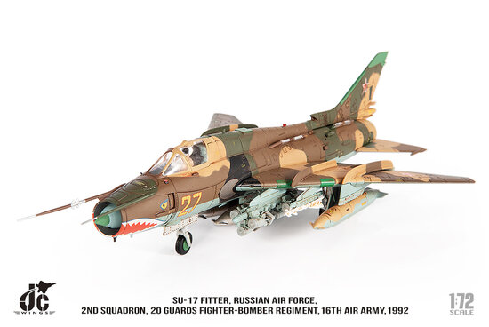 Sukhoi SU-17 Fitter Russian Air Force, 20 Guards Fighter-Bomber Regiment, 16th Air Army, 1992