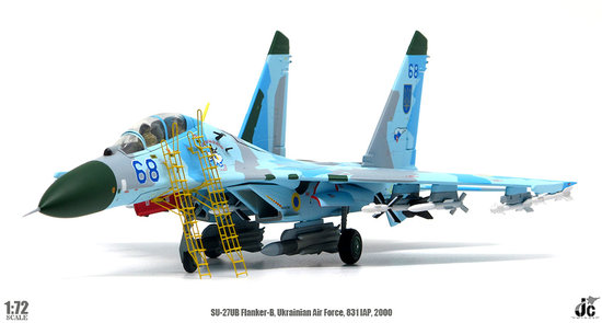 Sukhoi Su27UB Flanker-B Ukrainian Air Force, 831 IAP, 2000