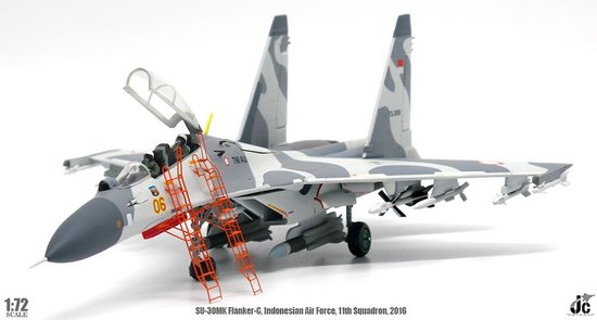 Sukhoi Su30 Flanker-C Indonesian Air Force, 11th Squadron, 2016