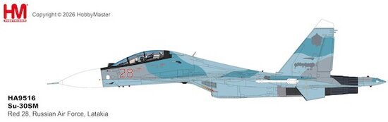 Sukhoi SU30SM Red 28, Russian Air Force, Latakia