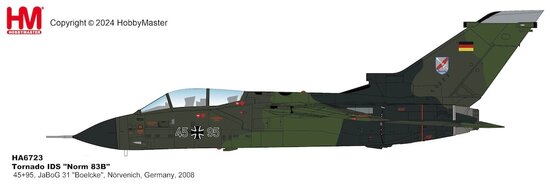 Tornado IDS "Norm 83B" , JaBoG 31 "Boelcke", Luftwaffe, Nörvenich, Germany, 2008