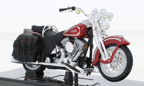 Harley Davidson FLSTS Heritage Softail springer, kovovo-červená, 1999