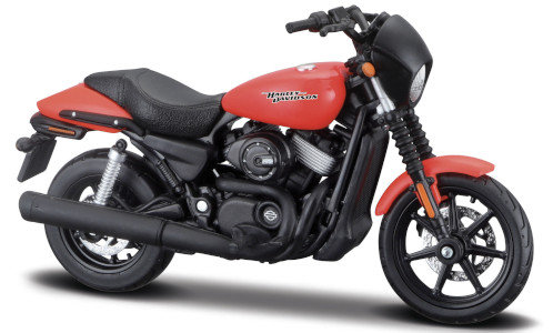 Harley Davidson Street 750, červená/černá, 2015