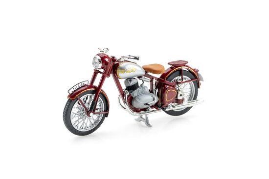 Jawa 250 Perak Standard (1948) dark red