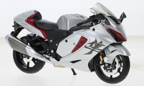 Suzuki Hayabusa, metallic-silber/dekoriert, 2021