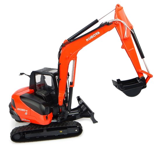 KUBOTA, KX080-4 ON TRACKS - US VERSION