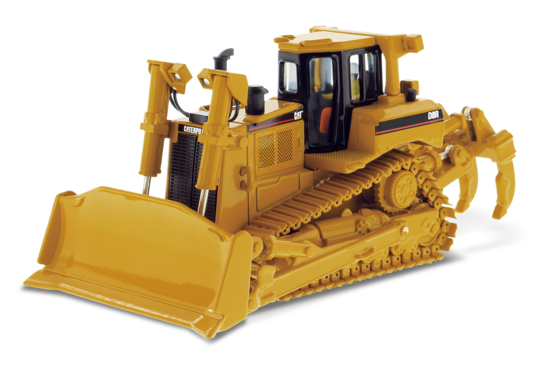 Pásový traktor Cat Diecast D8R s kovovými pásmi