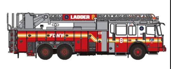 Ferrara Ultra, FDNY - Manhattan, Leiter 8, 2013