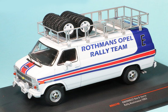 CHEVROLET - G-SERIES VAN TEAM RALLY ROTHMANS OPEL 1983