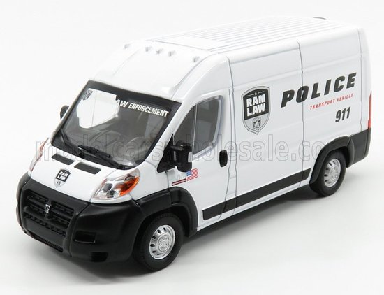 DODGE - RAM 2500 PROMASTER VAN CARGO HIGH ROOF POLICE 2018 - BIELA ČIERNA