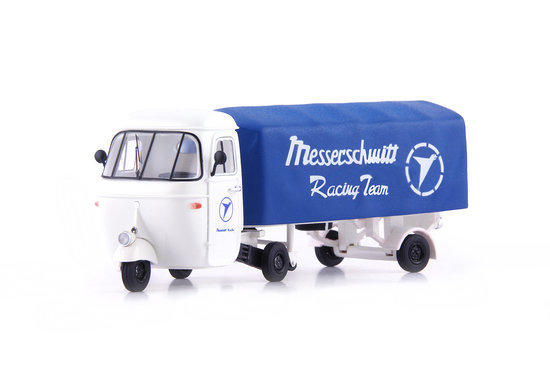 Piaggio Ape Pentaro Renntransporter  "Messerschmitt"