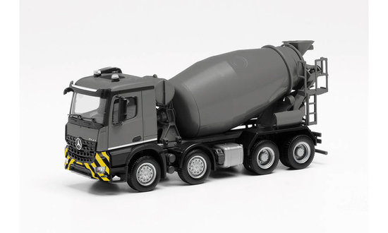 MERCEDES-BENZ AROCS M CONCRETE MIXER, GRAY/YELLOW