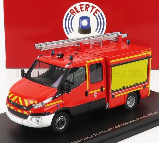 IVECO FIAT - 70-170 DVOJITÁ KABÍNA CCRL SAPEURS POMPIERS VPI GIMAEX 2019