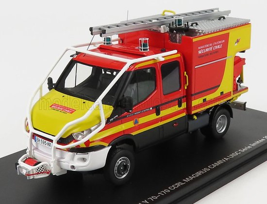 IVECO FIAT - 70-170 DOUBLE CAB CCRL SAPEURS POMPIERS MAGIRUS CAMIVA TANKER UISC SECURITE CIVILE 2019