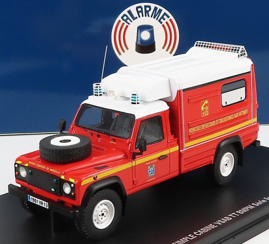 LAND ROVER - DEFENDER 130  SAPEURS POMPIERS  1986