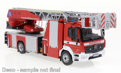 Mercedes Atego DLK 23/12 Metz, Feuerwehr Halle/Saale Drehleiterwagen