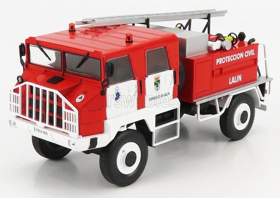 PEGASO - 3046 4X4 Cisternový náklaďák ŠPANĚLSKO 1984 - ČERVENÝ