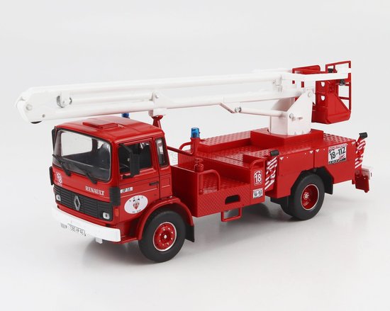 Renault JP11 Truck Scala 1977 bílo červená