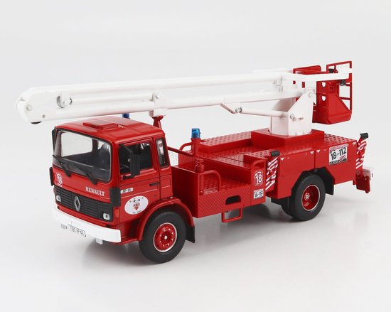 Renault JP11 Truck Scala 1977 white and red