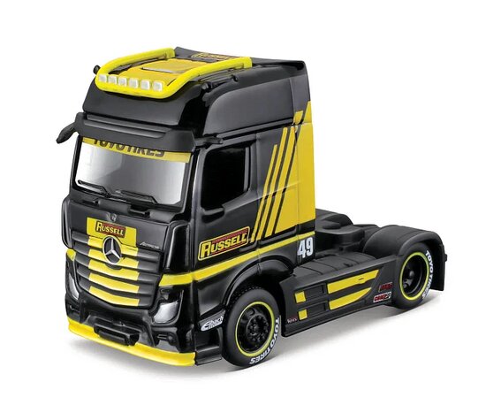 Custom Rigs - Mercedes-Benz Actros 1851, black and yellow