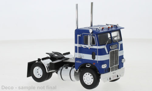 Freightliner COE, blue/white, 1976