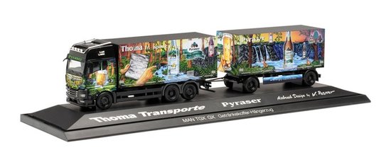 MAN TGX GM Getränkekofferanhänger "Pyraser II / Thoma Transporte" (Bayern/Postbauer-Heng)