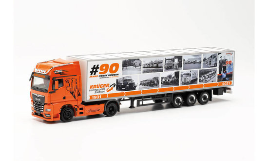 MAN TGX GX KOFFER-SATTELZUG „KRÜGER INTERNATIONALE SPEDITION“ (NIEDERSACHSEN/GÖTTINGEN)