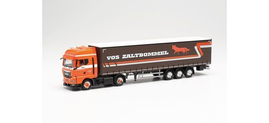 MAN TGX GX plachtový náves "Vos Zaltbommel" (Holandsko/Zaltbommel)