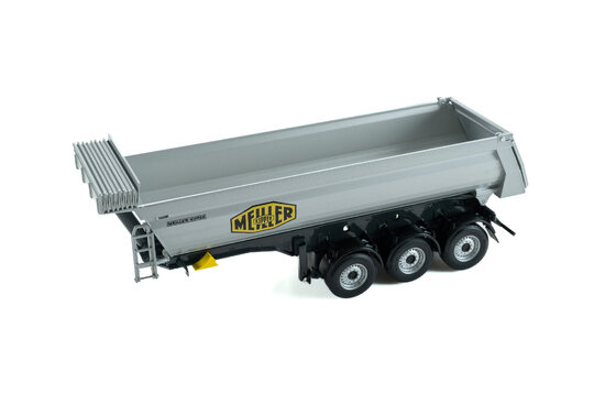 Meiller Dreiachs-Kipper-Sattelauflieger - silber