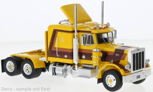Peterbilt 359, yellow/brown, 1973 | Modelsnavigator.com