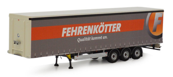 Pacton curtainsider trailer Fehrenkötter design