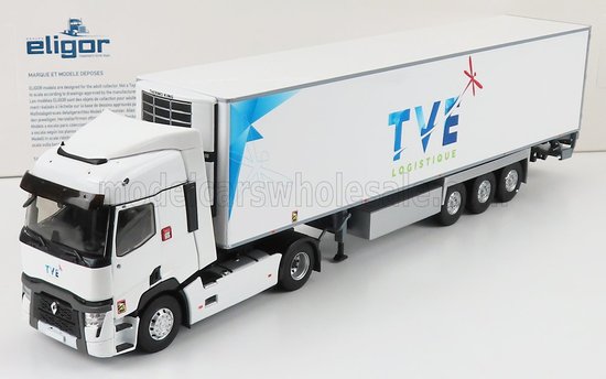 RENAULT - T-LINE 1848 TRUCK SEMI-FRIGO TVE TRANSPORTS 2020 - WHITE