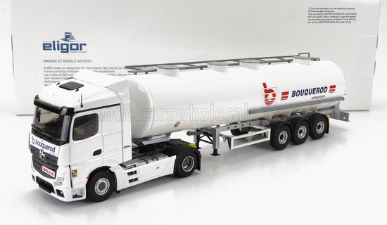 RENAULT - T460 TANKER TRUCK BOUQUEROD TRANSPORTS 2021 - WHITE