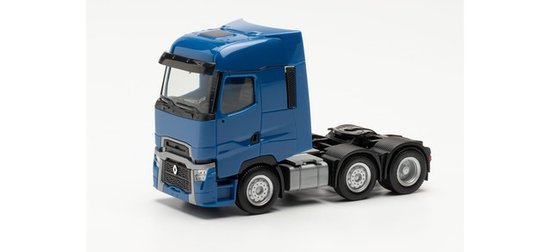 Renault T facelift tractor 6×2, blue