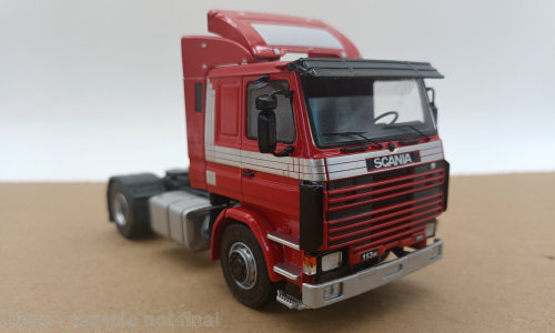 Scania 113 M, red