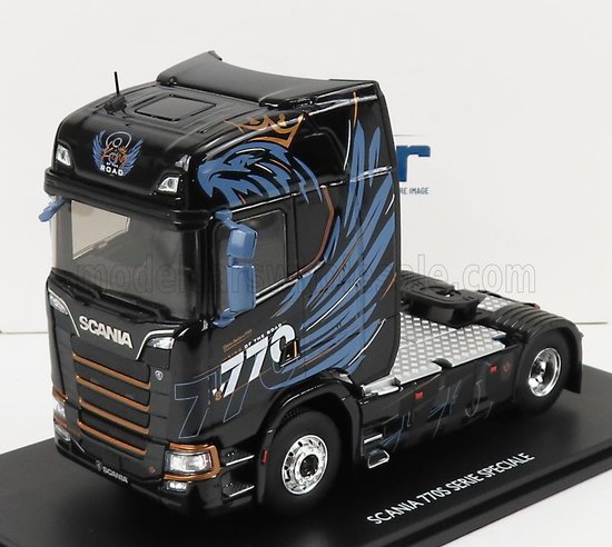 SCANIA - S770 V8 TRACOT TRUCK 2-ASSI 2021 - BLACK