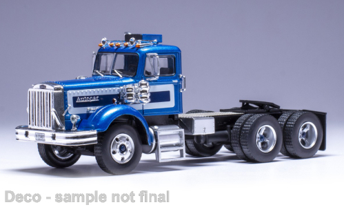 Tractor unit Autocar A 64 blue